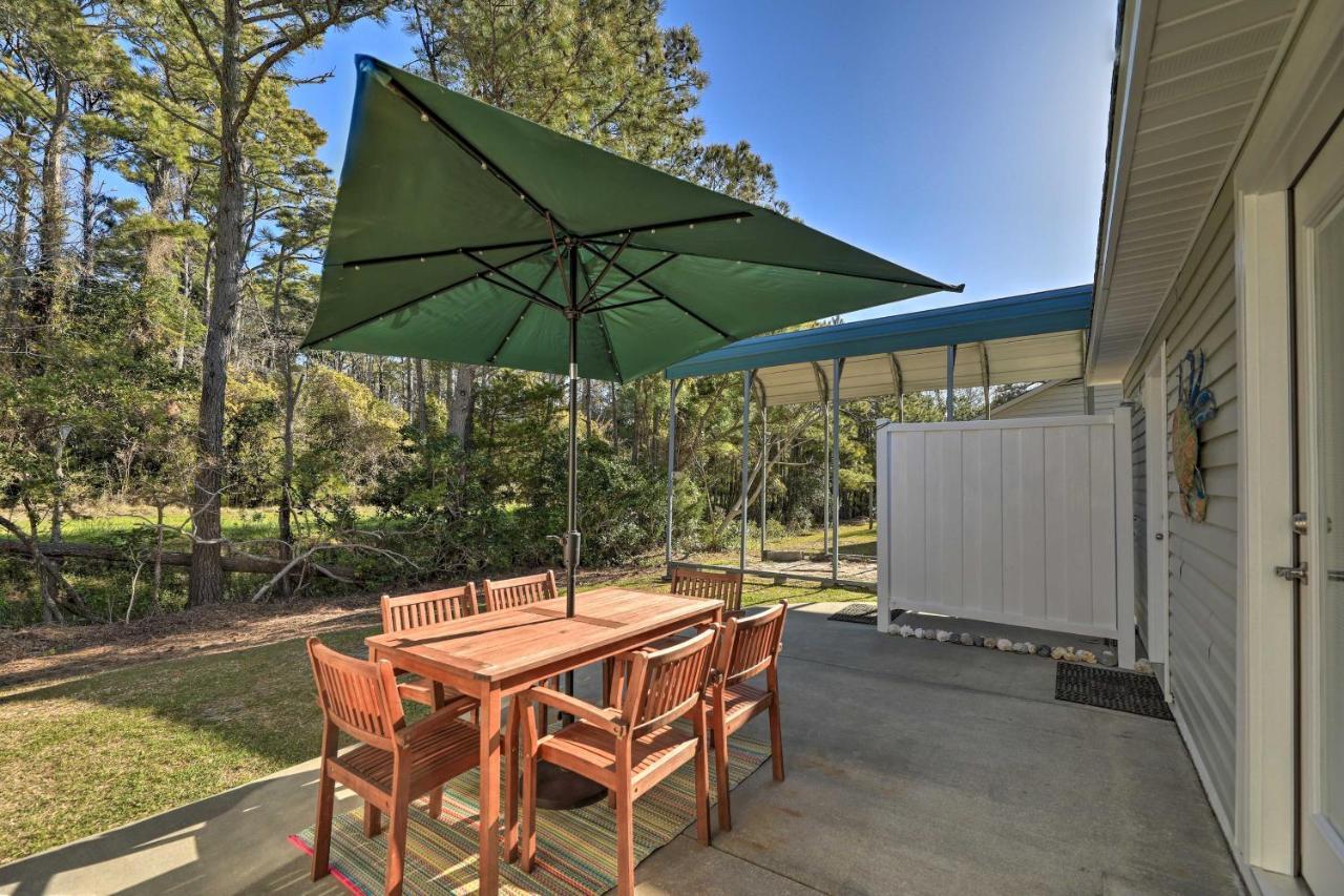 Beaufort Pad With Patio 3 Blocks To Waterfront! Экстерьер фото